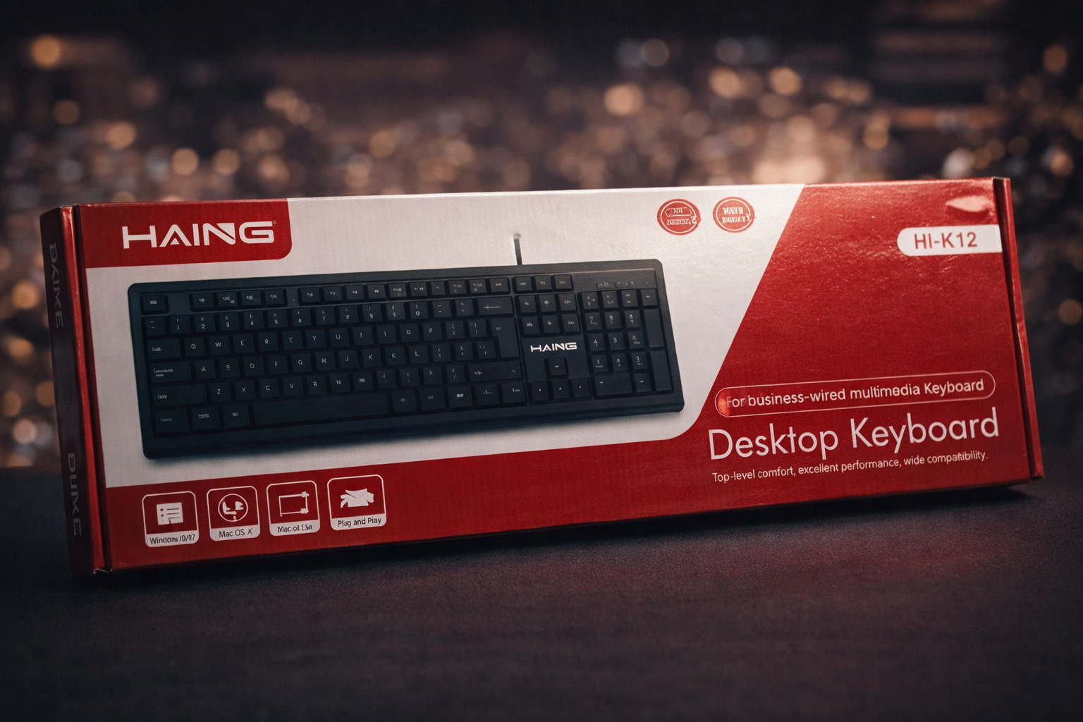 USB Desktop Keyboard – High Quality Wired Keyboard for PC & Laptop
