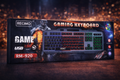 RECIMO RM-920 RGB Gaming Keyboard | USB Wired Backlit Keyboard for PC & Laptop