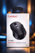 Earldom KM4 Ergonomic 2.4GHz Wireless Mouse – Silent Click & Comfortable Design