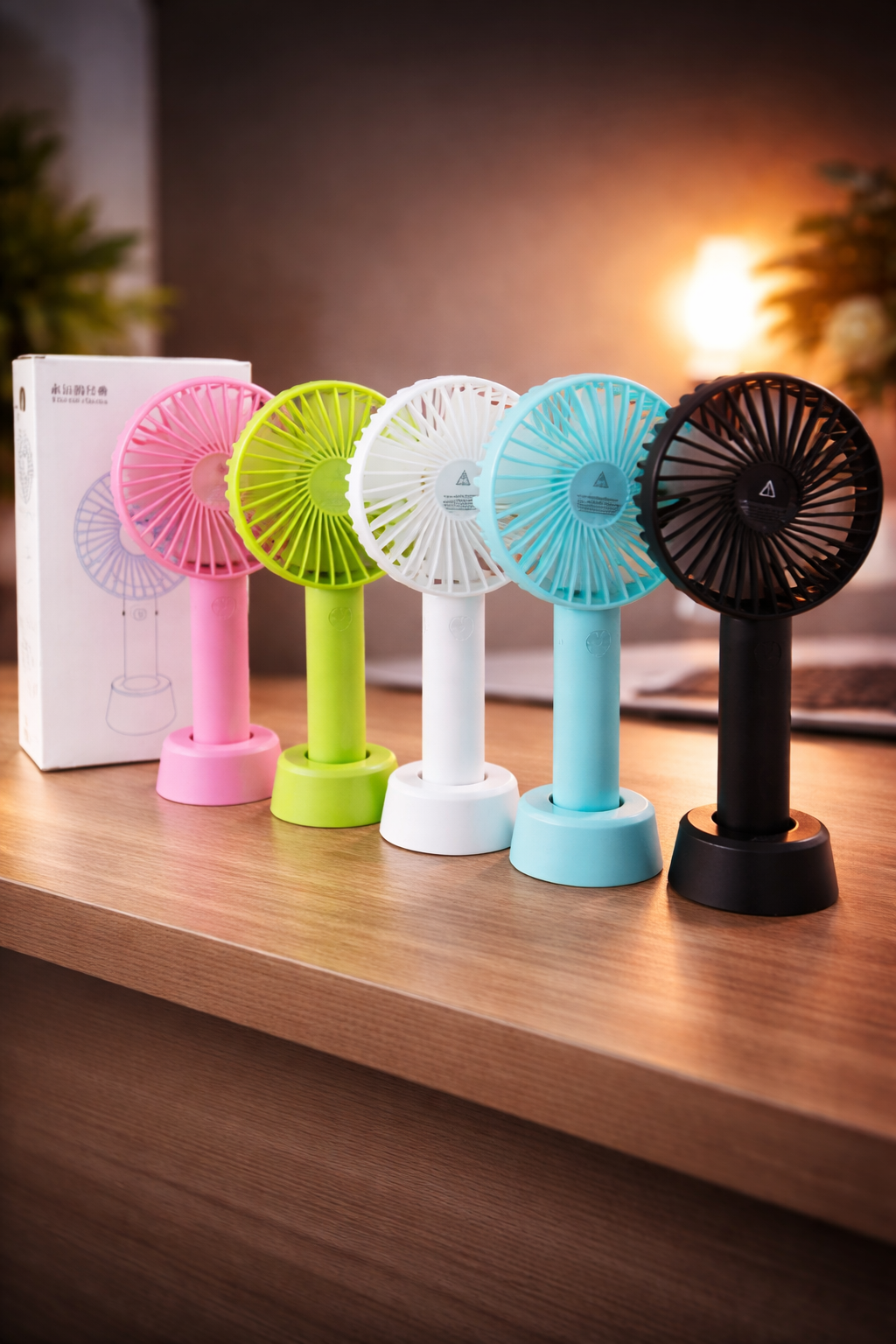 Portable Mini Rechargeable Fan – USB Desk & Handheld Cooling Fan