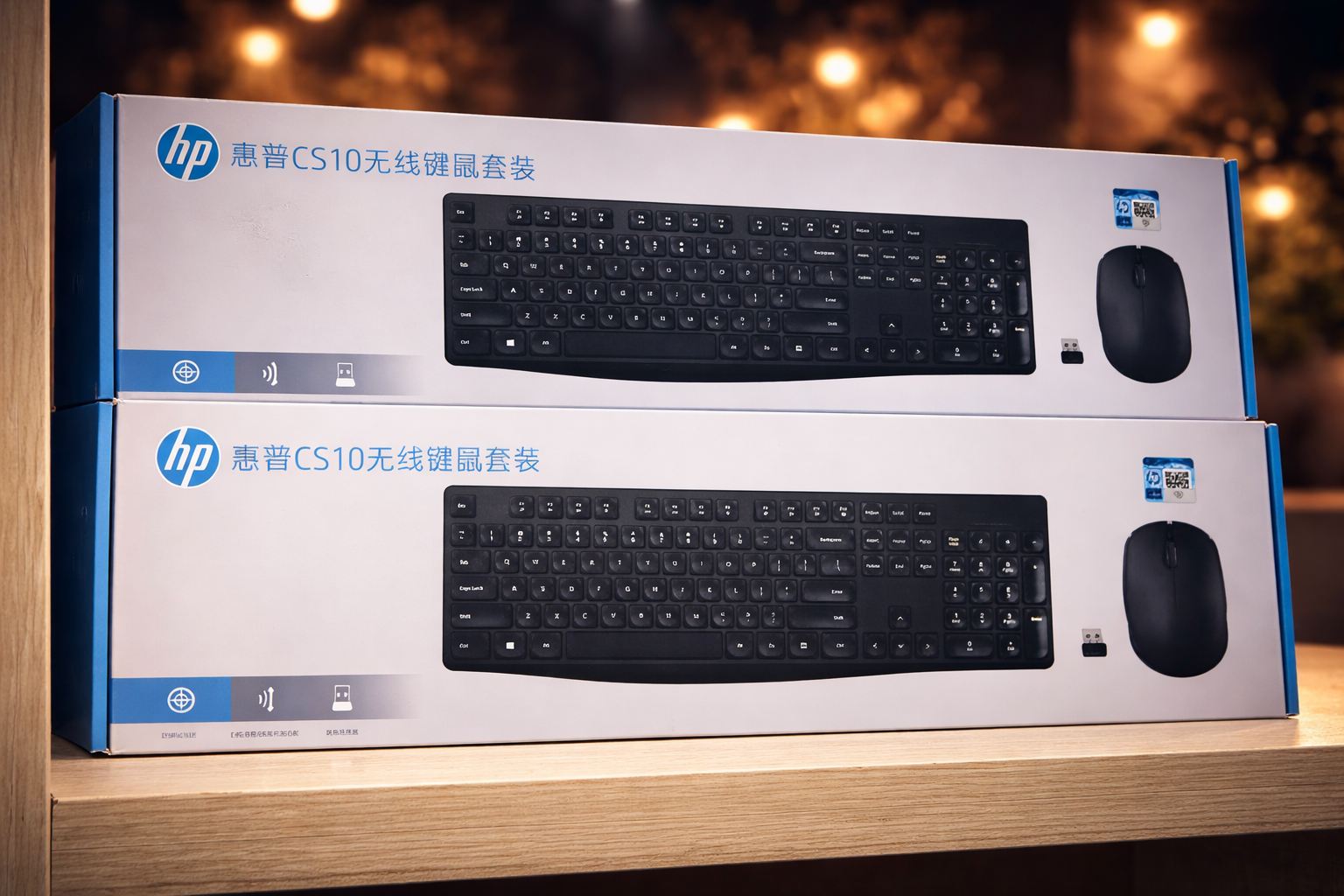 Wireless Keyboard & Mouse Combo | 2.4GHz USB | Full-Size Keyboard | Smooth & Silent Performance
